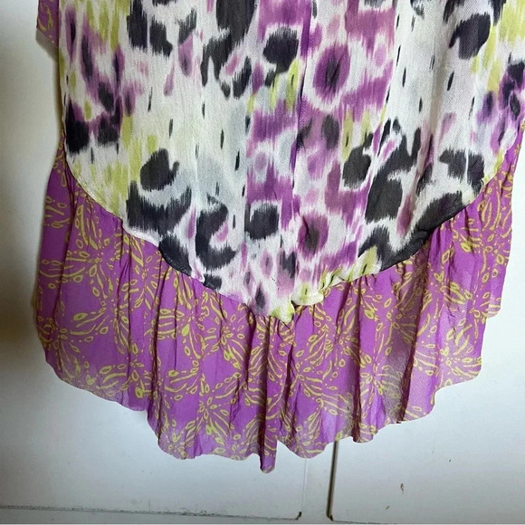 Anthropologie Lilka High-Low Hemline Strapless Tulle Dress - Picture 6 of 13